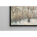 Reproduktion des Gemäldes Das Morgenlicht auf dem Schnee Eragny-sur-Epte - Camille Pissarro