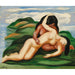 Reproduktion des Gemäldes La naufragée - Moïse Kisling