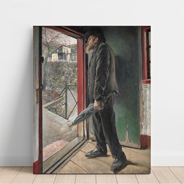 Reproduktion des Gemäldes Hat der Regen aufgehört? - Laurits Andersen Ring