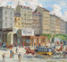 Die schottische Tür und die Milchwirtschaftsbastille in Wien - Franz Gerasch — Ansicht des Kunstwerks