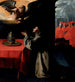 Das Gebet des heiligen Bonaventura bei der Auswahl des neuen Papstes - Francisco de Zurbarán — Ansicht des Kunstwerks
