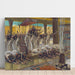Reproduktion des Gemäldes Die Königin von Saba besucht Salomo - James Tissot