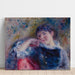 Reproduktion des Gemäldes Die Träumerin - Pierre-Auguste Renoir