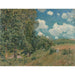 Reproduktion des Gemäldes Die Straße von Versailles nach Saint-Germain - Alfred Sisley