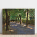 Reproduktion des Gemäldes Die Straße Colomier am Wannsee - Max Liebermann