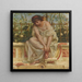 La Sandale - Edward John Poynter — gerahmtes Bild an der Wand