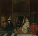 La visite à la pépinière - Gabriel Metsu — Ansicht des Kunstwerks