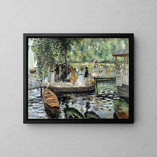 La Grenouillère - Pierre-Auguste Renoir | Kunstdruck Gemälde Wanddekoration Plakat Kopie