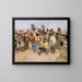 Fête des Jicarilla Apache - LaVerne Nelson Black — gerahmtes Bild an der Wand
