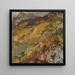 Lac alpin et rose alpine - Hugo Hodiener — gerahmtes Bild an der Wand