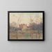 Herbst am Stadtrand - Ladislav Mednyánszky — gerahmtes Bild an der Wand