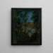 Landschaft Blau - Ladislav Mednyánszky — gerahmtes Bild an der Wand