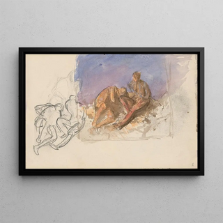 Ladislav Mednynszky - Character studies.webp