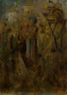 Mädchen in einem Feld - Ladislav Mednyánszky — Ansicht des Kunstwerks