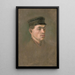 Studie eines jungen Handwerkers - Ladislav Mednyánszky — gerahmtes Bild an der Wand