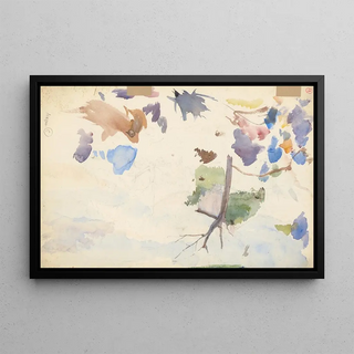 Ladislav Mednynszky - Study of mountain flowers.webp