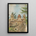 La tour du manoir à Strky - Ladislav Mednyánszky — gerahmtes Bild an der Wand