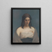 Studie einer Frau - Ladislav Tresko — gerahmtes Bild an der Wand