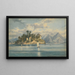 Isola Bella und Lago Maggiore - Lady Mary Leighton — gerahmtes Bild an der Wand