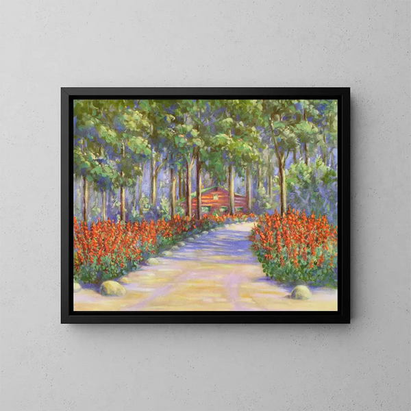 Salbei - Lafayette F. Cargill — gerahmtes Bild an der Wand