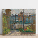 Reproduktion des Gemäldes Lagny-Gemälde, Nono an der Gartenzaun - Henri Lebasque