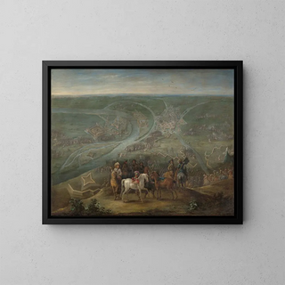 Lambert de Hondt II - French Commanders at the Siege of Rheinberg 1672.webp
