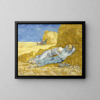 Das Nickerchen - Vincent Van Gogh | Kunstdruck Gemälde Wanddekoration Poster Kopie