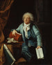 Portrait von Mirabeau 1749-1791 in seinem Arbeitszimmer - Laurent Dabos — Ansicht des Kunstwerks