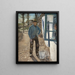 Blanchir la vieille maison - Laurits Andersen Ring — gerahmtes Bild an der Wand