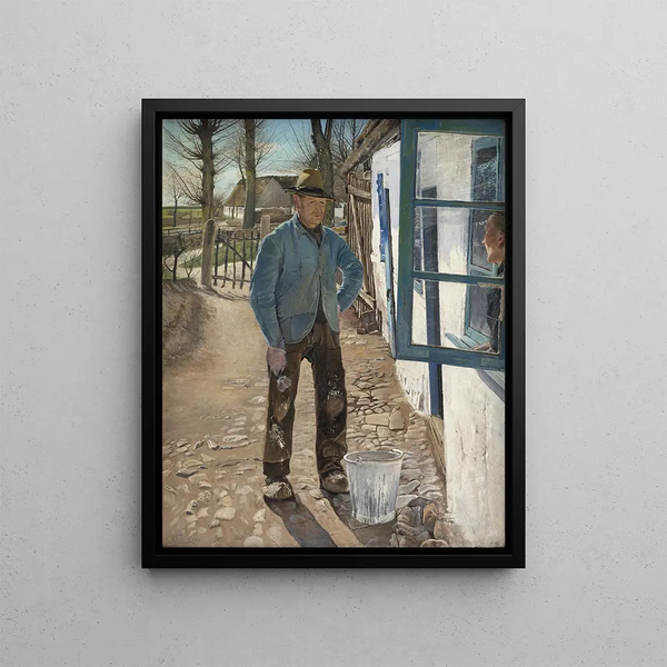Laurits Andersen Ring - Whitewashing the Old House.webp
