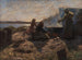 Ölgemälde der kochenden Lokomotive in Nymindegab, Jütland - Laurits Tuxen — Ansicht des Kunstwerks