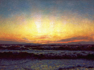 Laurits Tuxen - Vesterhavet i storm Efter solnedgang Hjen.webp