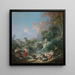 Lavandières - François Boucher — gerahmtes Bild an der Wand