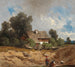 Lavandières am Flussufer - August Schaeffer von Wienwald — Ansicht des Kunstwerks