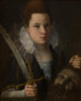 Judith mit dem Kopf des Holofernes - Lavinia Fontana — Ansicht des Kunstwerks