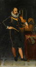Portrait eines Edelmanns in Rüstung - Lavinia Fontana — Ansicht des Kunstwerks