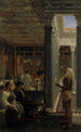 Ein Jongleur - Lawrence Alma-Tadema — Ansicht des Kunstwerks