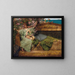 In einem Rosengarten - Lawrence Alma-Tadema — gerahmtes Bild an der Wand