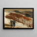 Landschaft im Wienerwald - Lawrence Alma-Tadema — gerahmtes Bild an der Wand