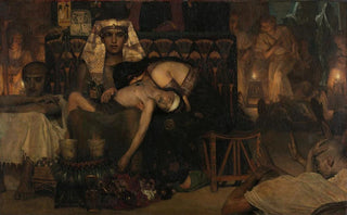 Lawrence AlmaTadema - The Death of the Pharaohs Firstborn Son.webp
