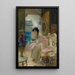 Reproduktion des Gemäldes Regarder et attendre - Lawrence Alma-Tadema
