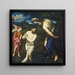 Le Baptême du Christ - Paris Bordone — gerahmtes Bild an der Wand
