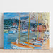 Reproduktion des Gemäldes Das Becken von Deauville - Raoul Dufy