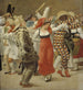 Der Karneval in Rom, Fragment - Christoffer Wilhelm Eckersberg — Ansicht des Kunstwerks