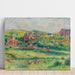 Reproduktion des Gemäldes Das Chalet De Blanche Pierson À Pourville - Pierre-Auguste Renoir