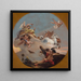 Der Wagen der Aurora - Giovanni Battista Tiepolo — gerahmtes Bild an der Wand