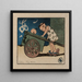 Der Wagen - Helen Hyde — gerahmtes Bild an der Wand