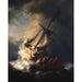 Reproduktion des Gemäldes Der Christus im Sturm auf dem See Genezareth - Rembrandt