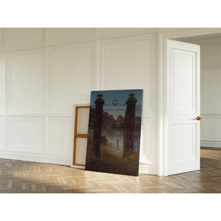 Le Cimetière - Caspar David Friedrich | Reproduction Tableau Décoration murale affiche copie