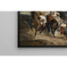 Reproduktion des Gemäldes Der Kampf des Giaour und Hassan - Eugène Delacroix